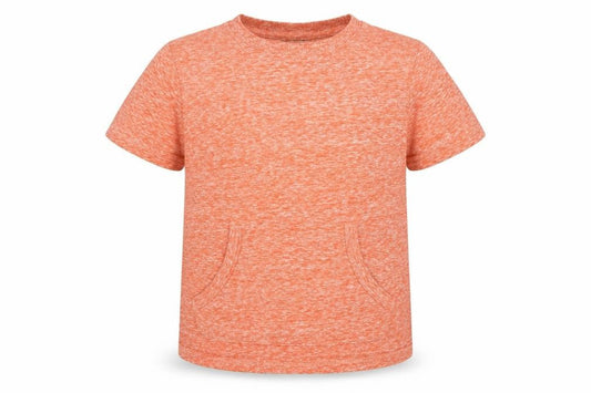 Front view of George boys’ beige basic t-shirt, size 4-5, years
