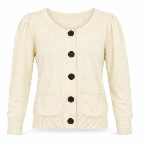 villa Womens Ivory   Cardigan Jumper Size M