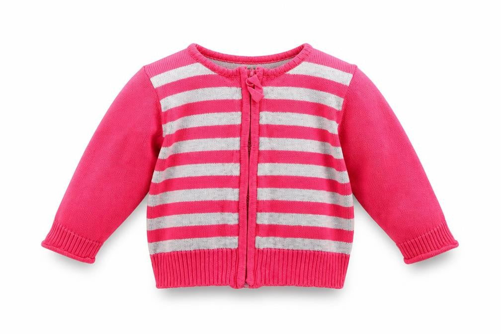 Supergirl Girls Pink Spotted  Jacket  Size 6-9 Months