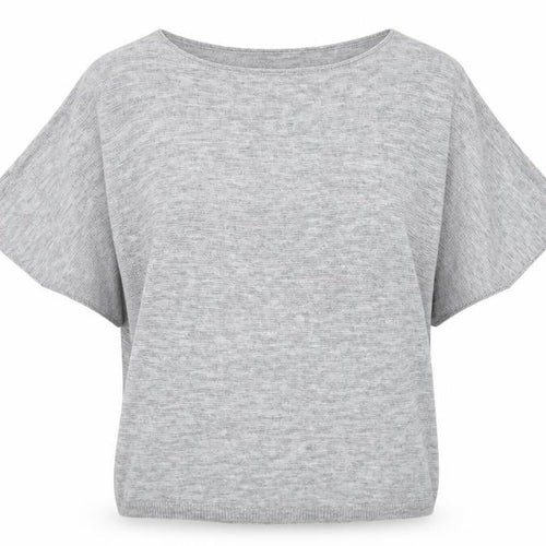 Nina Murati Womens Grey  Knit Pullover Jumper Size M