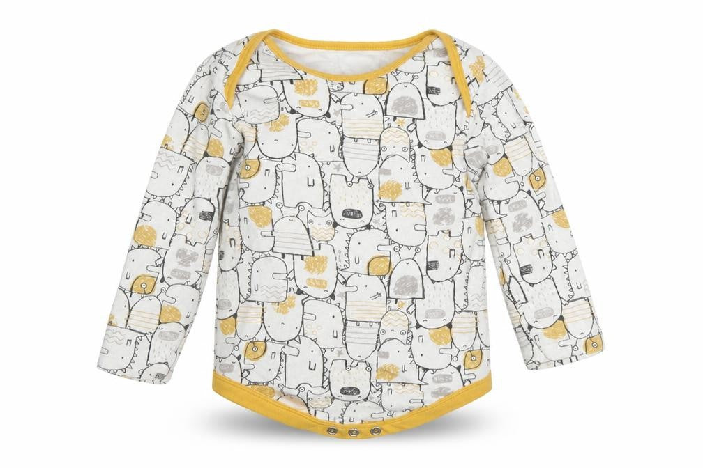 Front view of Tu Baby White Basic T-Shirt, size 18-24, Months
