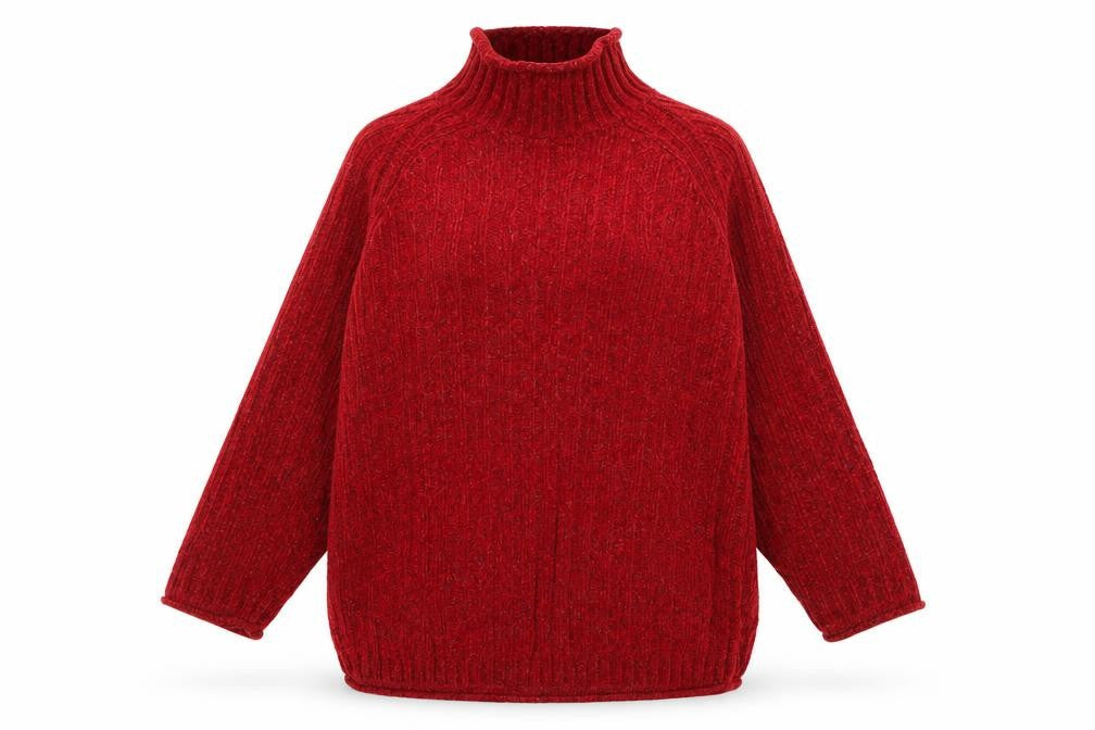 Equorian Womens Red   Pullover Jumper Size 10