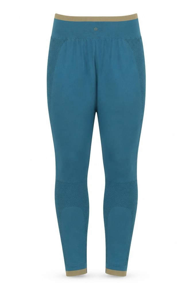 Preworn Womens Blue   Compression Leggings  L27 in
