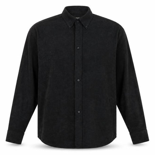 Oakman Mens Black    Button-Up Size M