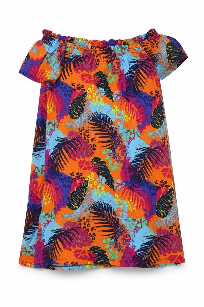 Asda George Womens Multicoloured Floral  Fit & Flare  Size XS
