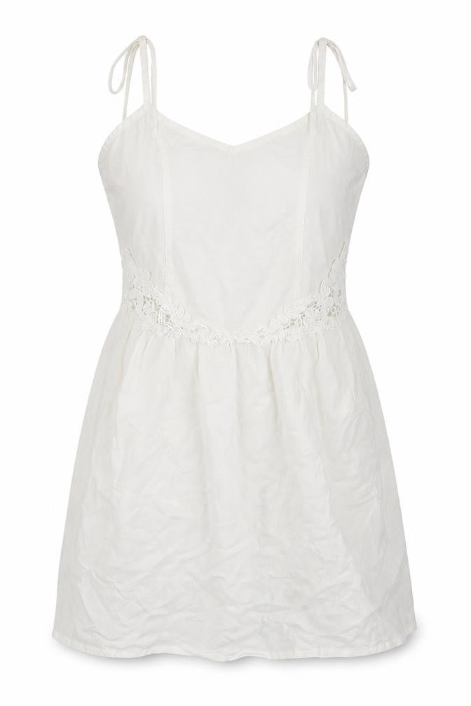 Divided Womens White   Basic Blouse Size 8
