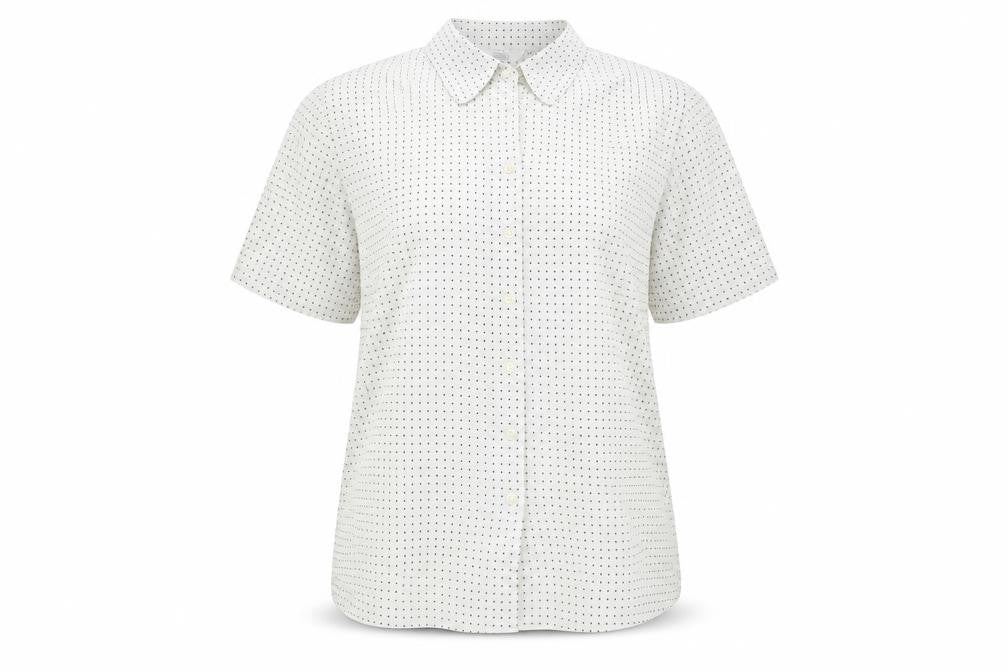 mark and spncer Womens White   Basic Button-Up Size L