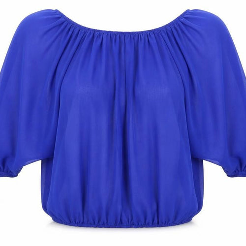 ASOS Womens Blue   Basic Blouse Size 8