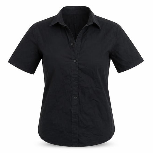 ASOS Womens Black   Basic Button-Up Size S