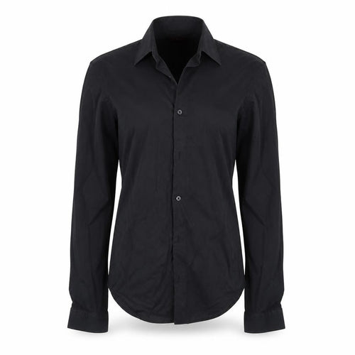 zara  Womens Black   Basic Button-Up Size S