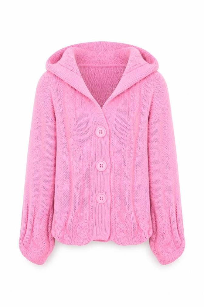 pre worn Girls Pink   Cardigan Jumper Size 4 Years