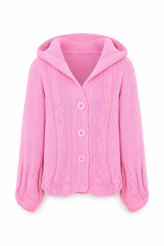 pre worn Girls Pink   Cardigan Jumper Size 4 Years
