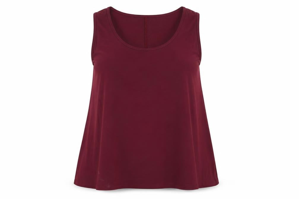 style  Womens Red   Basic Blouse Size L