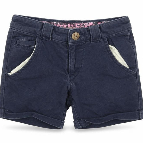 pre worn Girls Blue   Cut-Off Shorts Size 7 Years