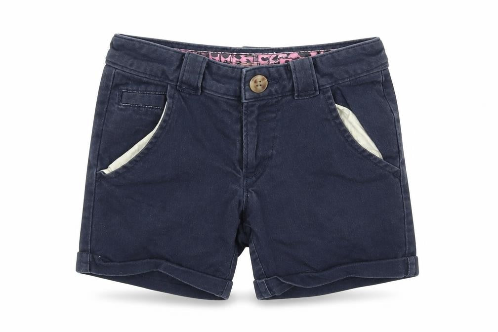 pre worn Girls Blue   Cut-Off Shorts Size 7 Years