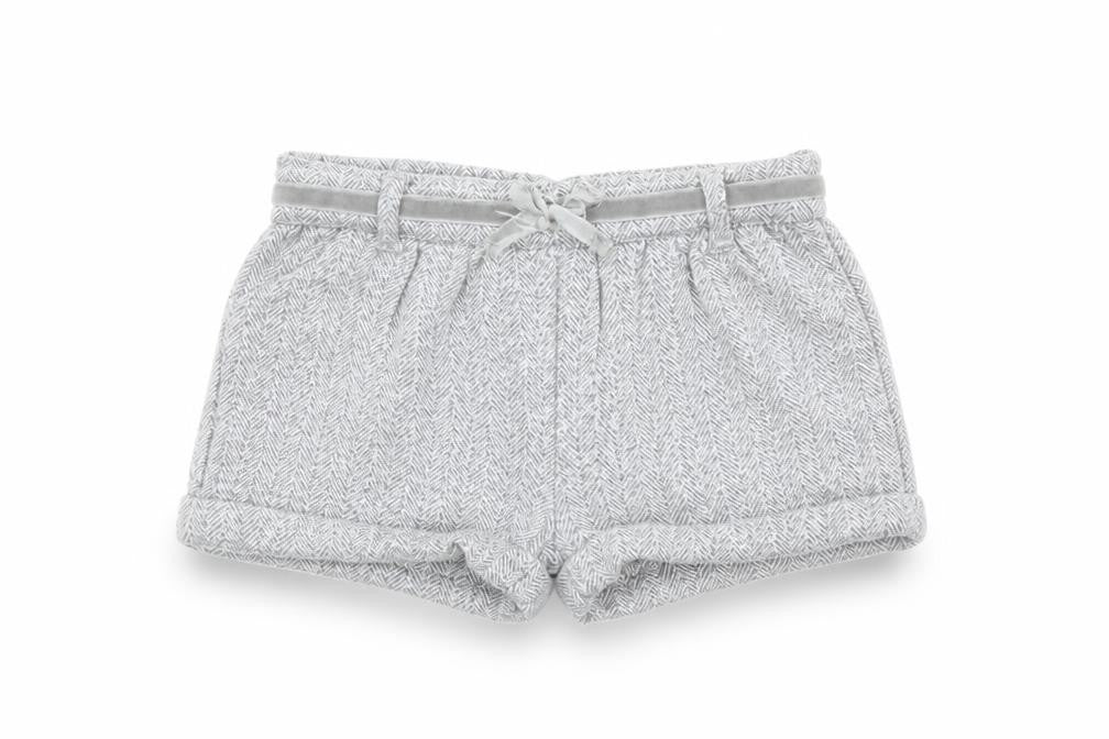 F&F Girls Grey    Trousers Size 0-3 Months  - GLITTERY