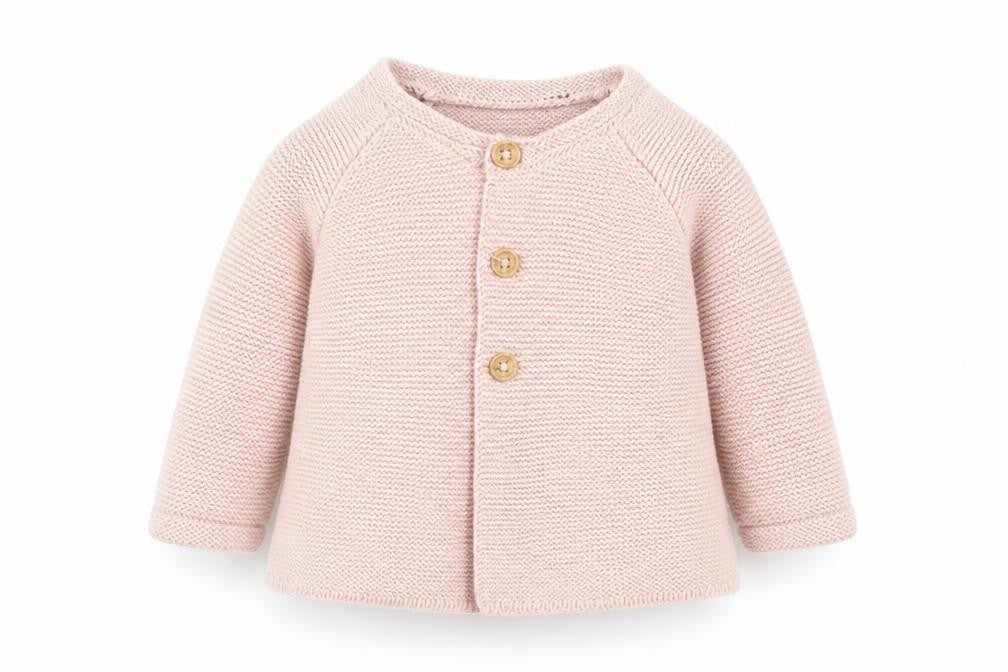 George Girls Pink   Cardigan Jumper Size 0-3 Months