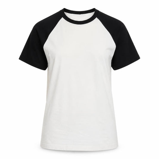 Front view of ASOS women’s white basic t-shirt size 2xs
