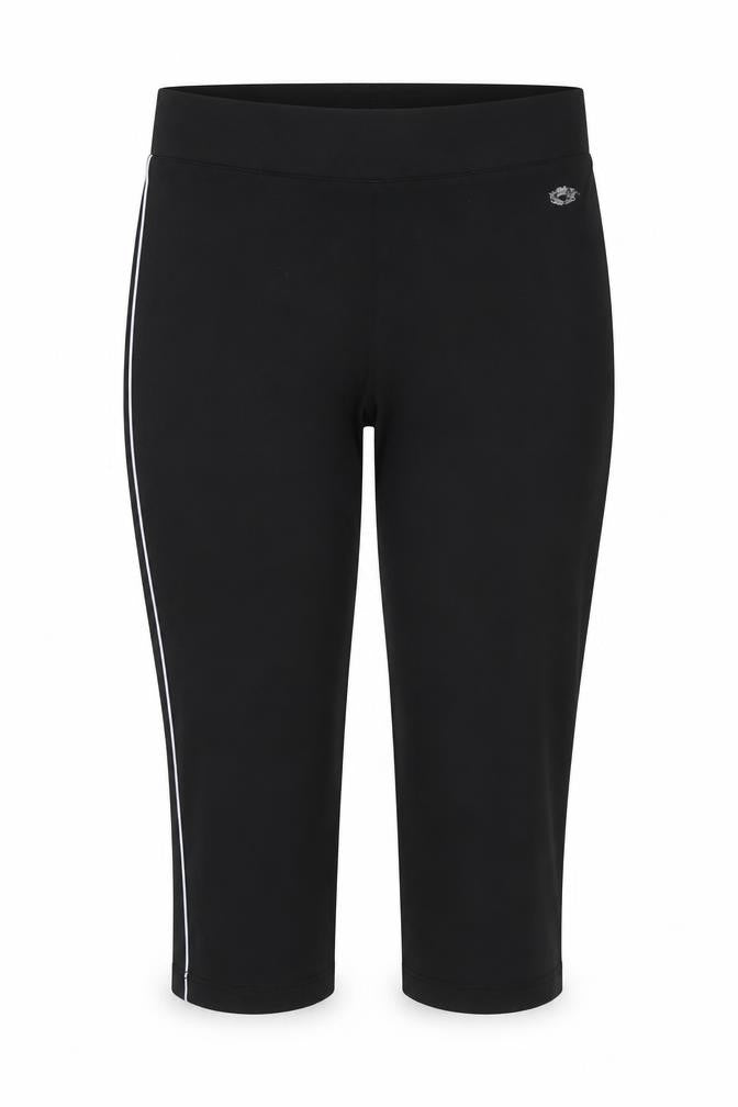 Olympus Womens Black   Cropped Leggings Size 10 L20 in
