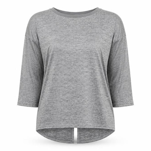 Oasis Womens Silver   Basic T-Shirt Size S