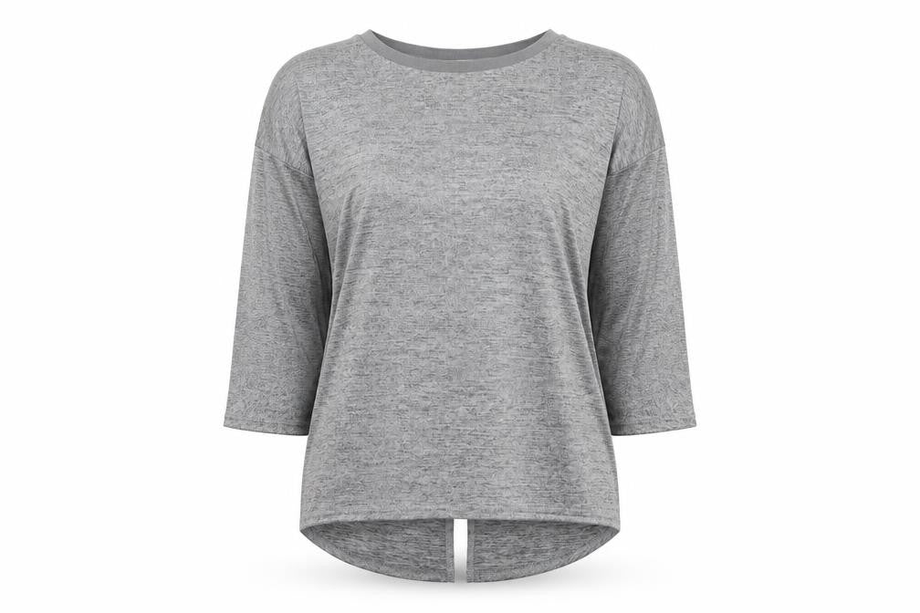 Oasis Womens Silver   Basic T-Shirt Size S