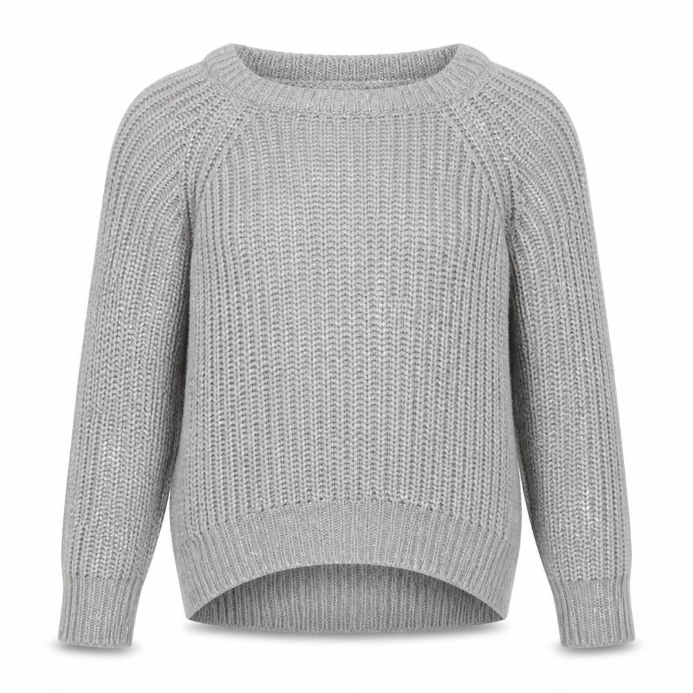 F&F Girls Grey   Pullover Jumper Size 10-11 Years