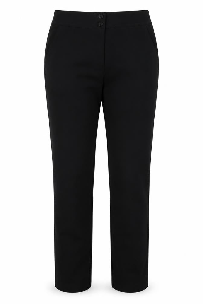 Eager Womens Black   Dress Pants Trousers Size 8 L26 in