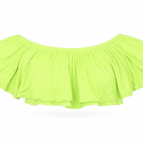 Boohoo Womens Green   Cropped T-Shirt Size 6