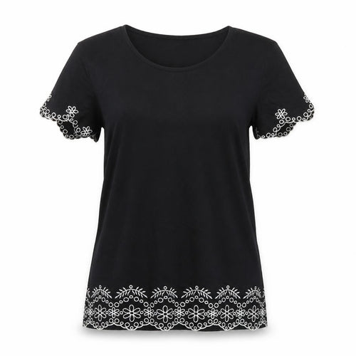 Dorothy Perkins Womens Black   Basic T-Shirt Size 6