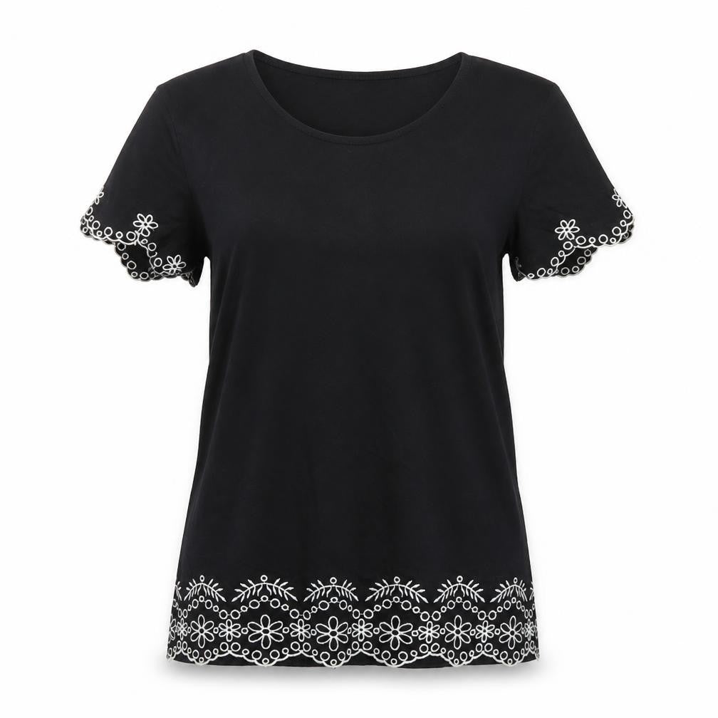 Dorothy Perkins Womens Black   Basic T-Shirt Size 6