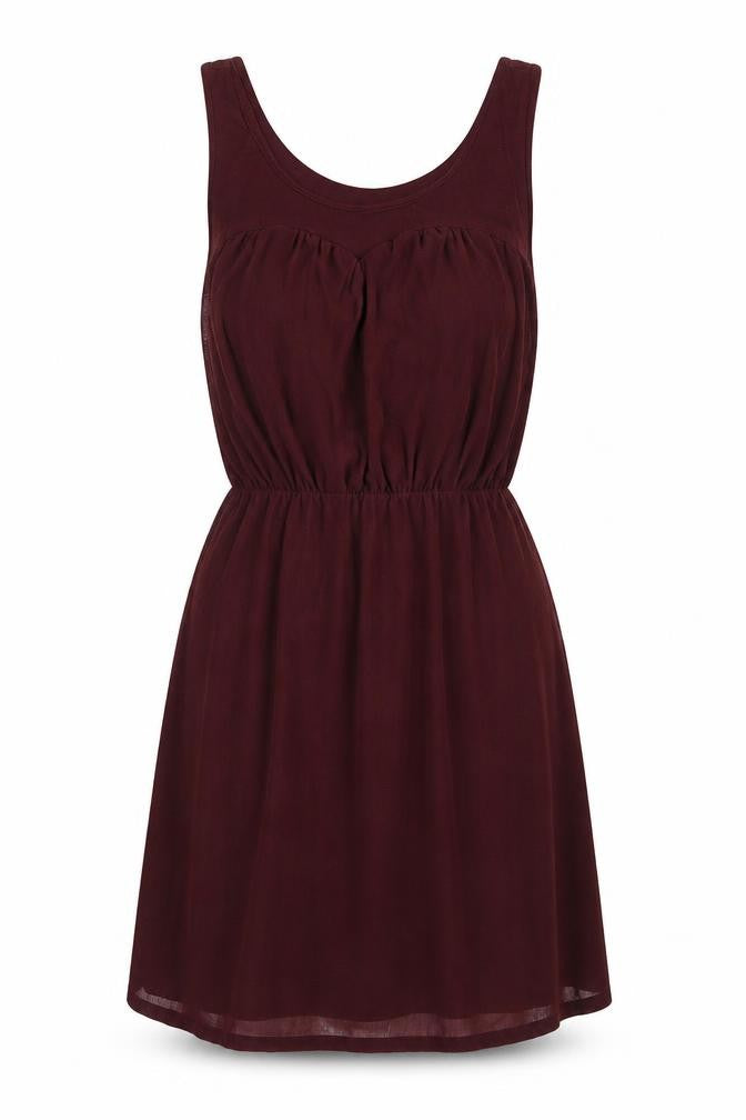 Divided by H&M Womens Red   Shirt Dress  Size 8