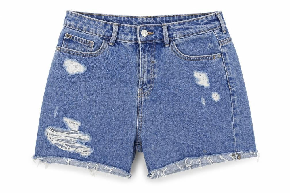 Denim Pimkie Womens Blue   Cut-Off Shorts Size S