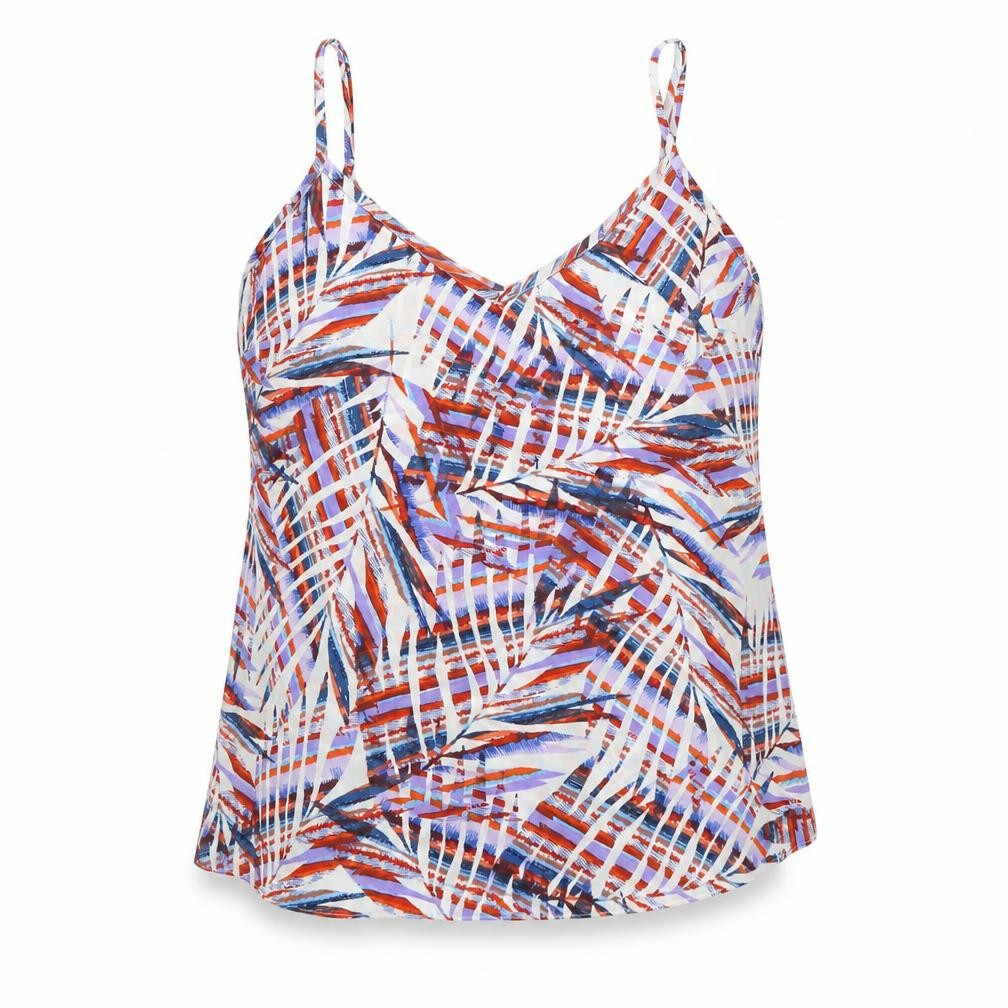 Front view of Atmosphere women’s white camisole blouse, size UK 8