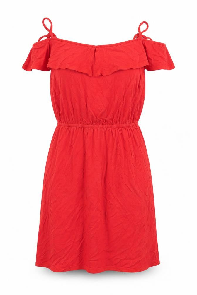 Very Womens Red  Jersey A-Line  Size 12