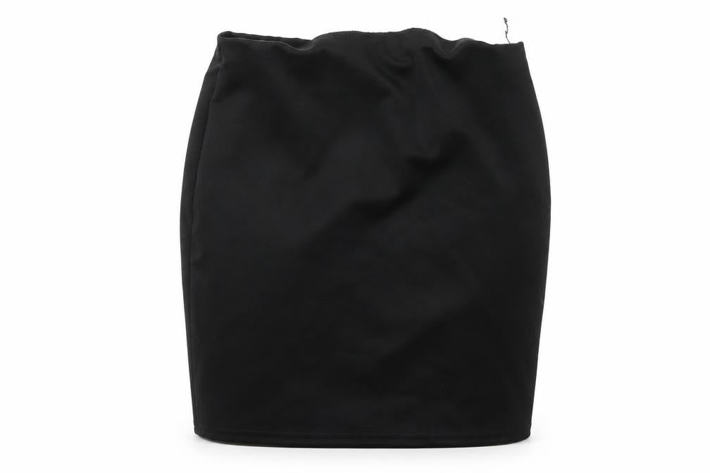 Missguided Womens Black   A-Line Skirt Size 12