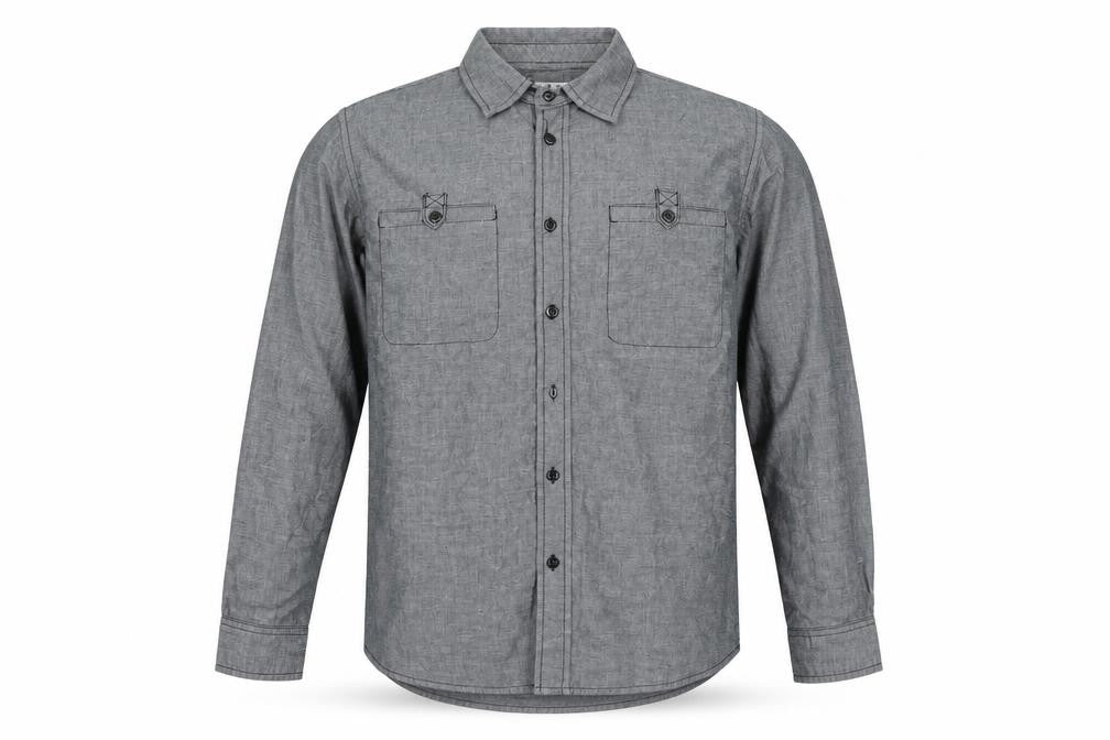 Preworn Mens Grey    Button-Up Size S