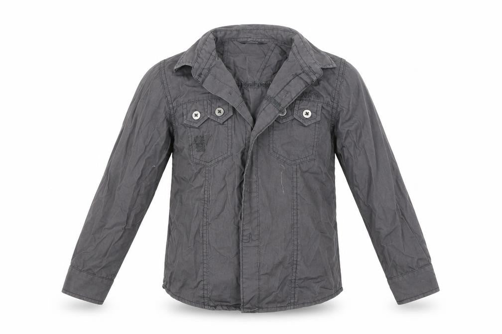 George Boys Brown   Basic Coat Coat Size 5-6 Years