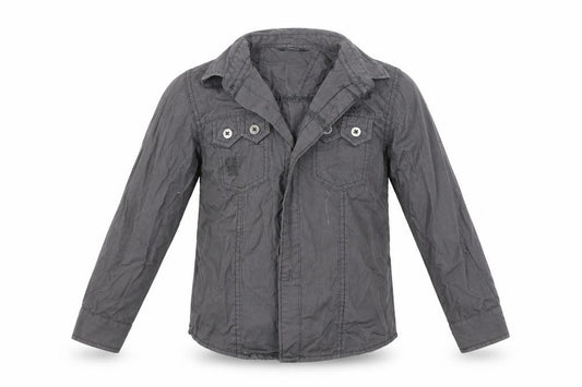 Front view of George boys’ brown basic coat coat, size 5-6, years