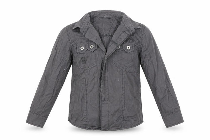 George Boys Brown   Basic Coat Coat Size 5-6 Years