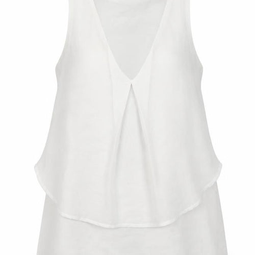 Zara Womens White   Basic Tank Size S