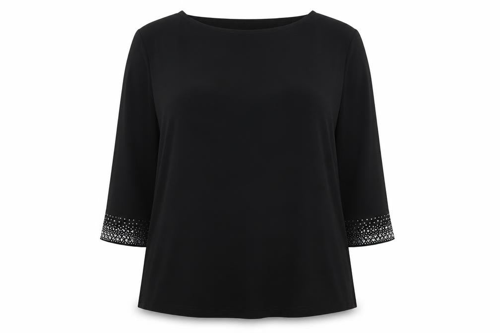 Stella Womens Black   Basic T-Shirt Size 14