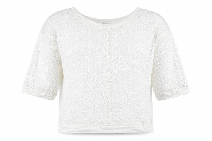Roman Womens White Pullover Jumper Size 12