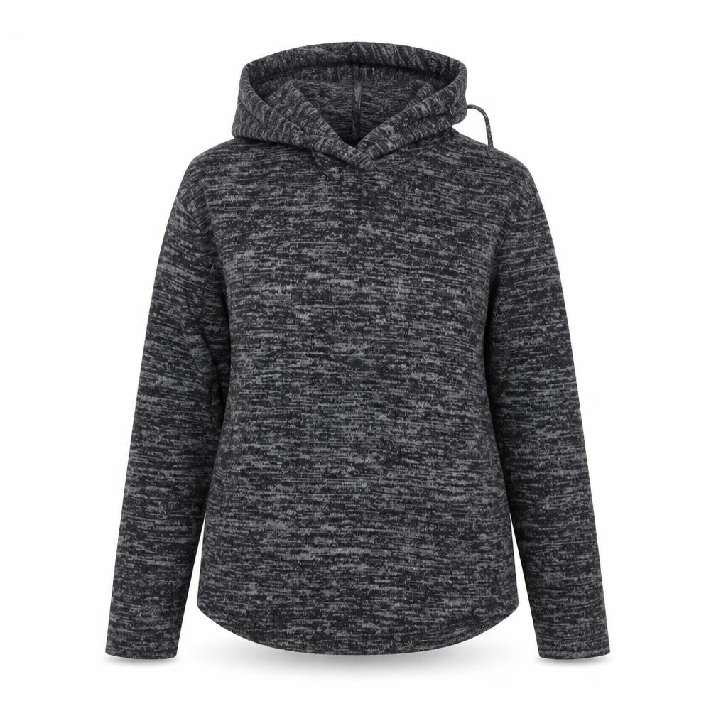 Papaya Womens Grey   Pullover Hoodie Size S