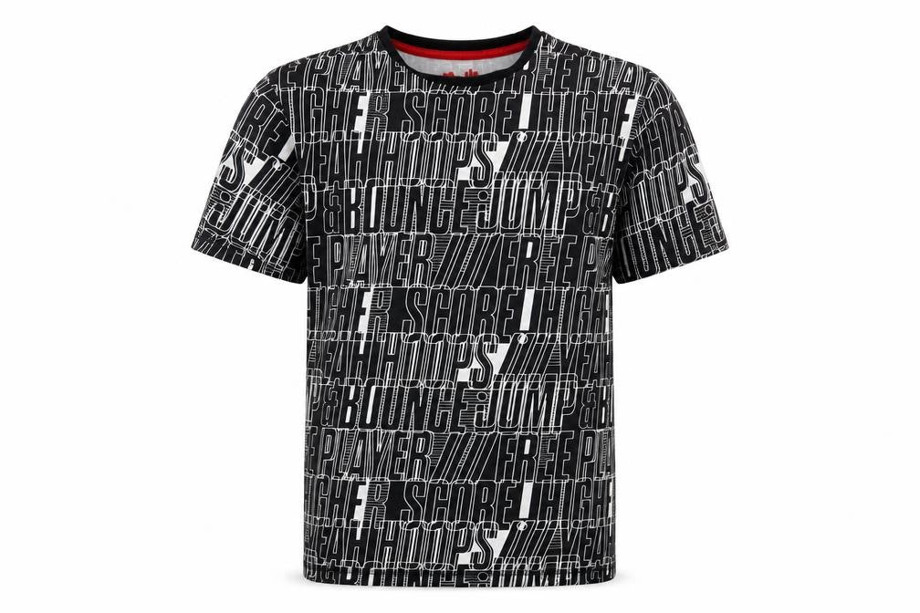 F&F Boys Black  Jersey Basic T-Shirt Size 9-10 Years  - Score