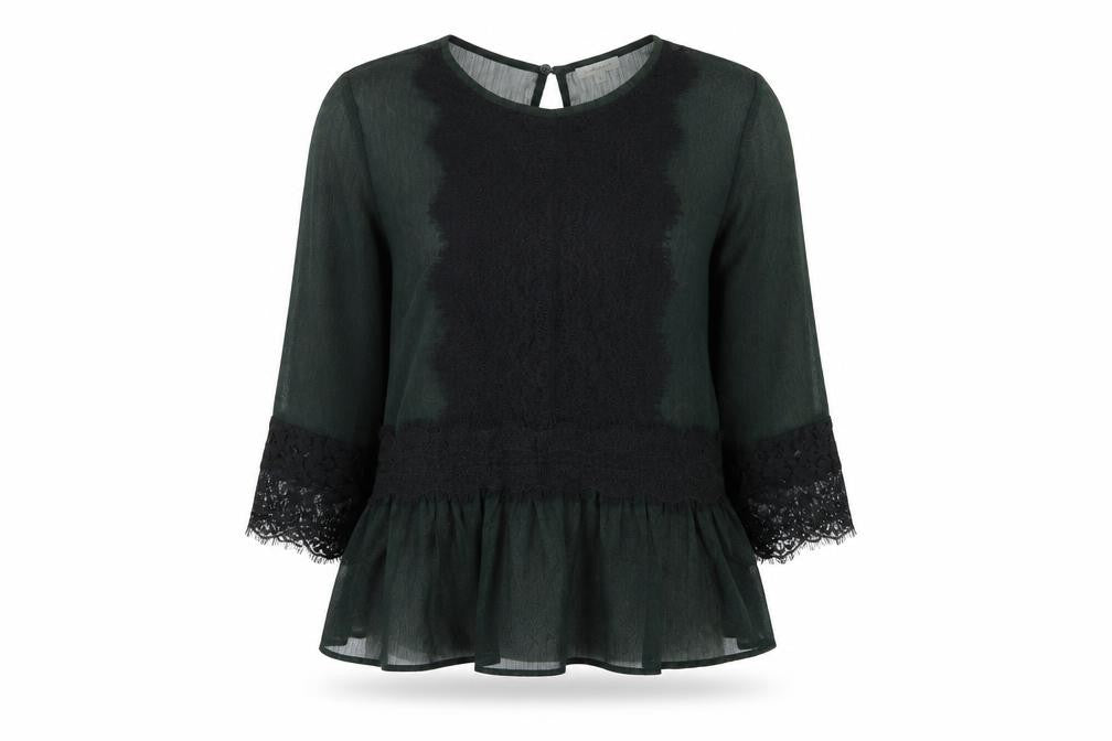 Riverisland Womens Green   Basic T-Shirt Size 10