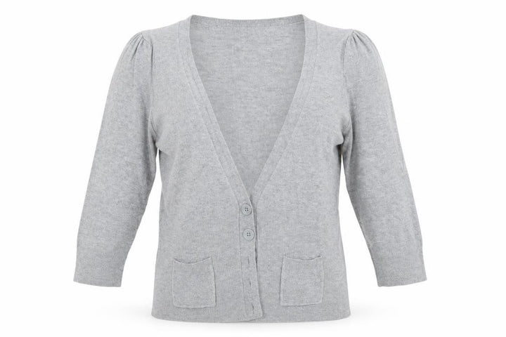 George Womens Grey Cardigan Jumper Size M