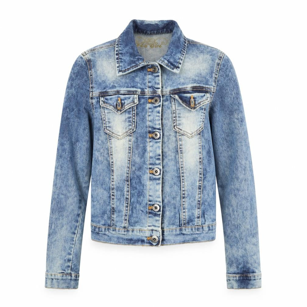 fls girl Womens Blue   Jacket Coat Size 36