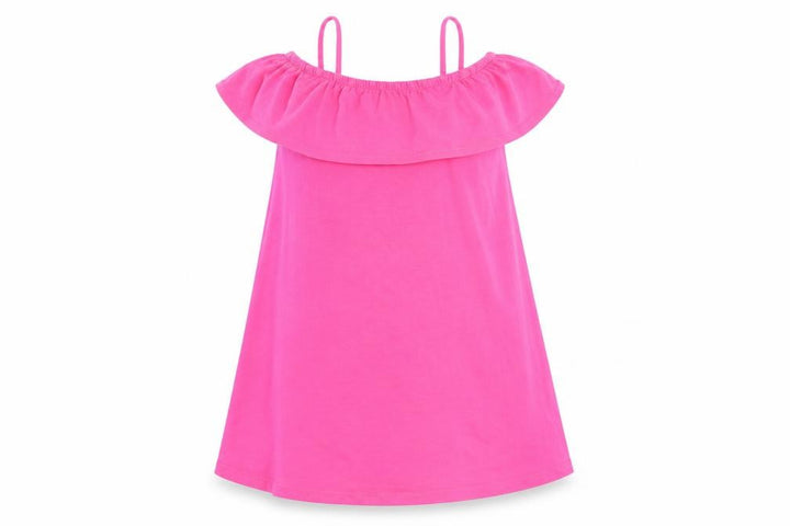 Matalan Girls Pink T-Shirt Dress Size 7 Years