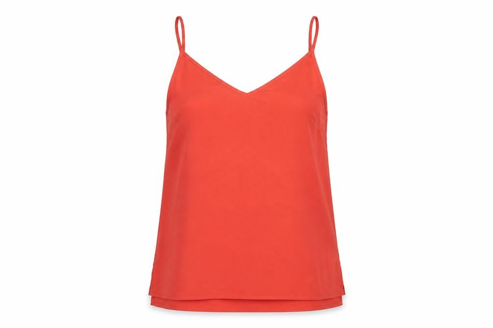 Peacocks Womens Orange   Basic Blouse Size 8