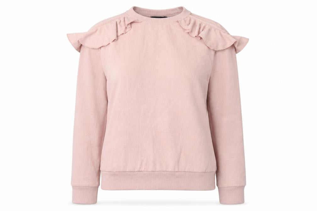 New Look Womens Pink   Pullover Sweatshirt Size 10